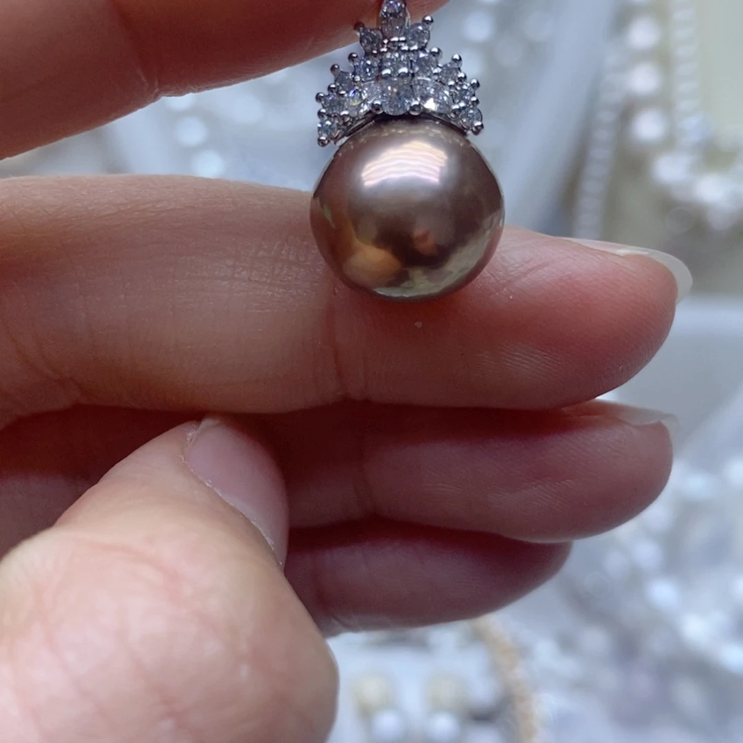 未镶嵌吊坠淡水珍珠
