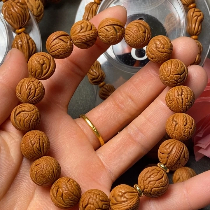 吊坠桃核陕西秦岭山桃核13