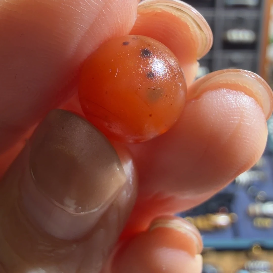 石英质玉红玉髓未镶嵌