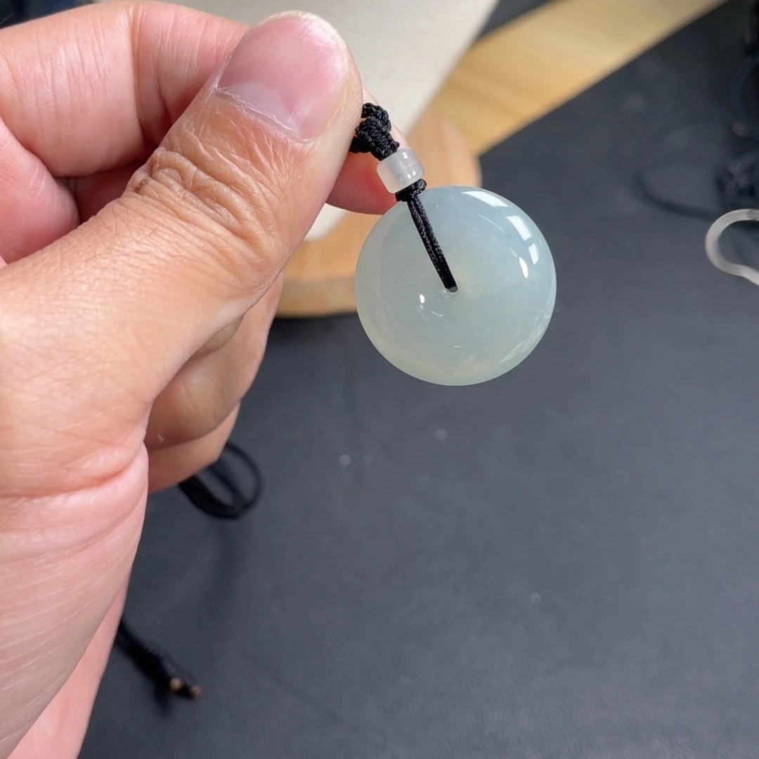 翡翠未镶嵌颈饰25.5-6.6