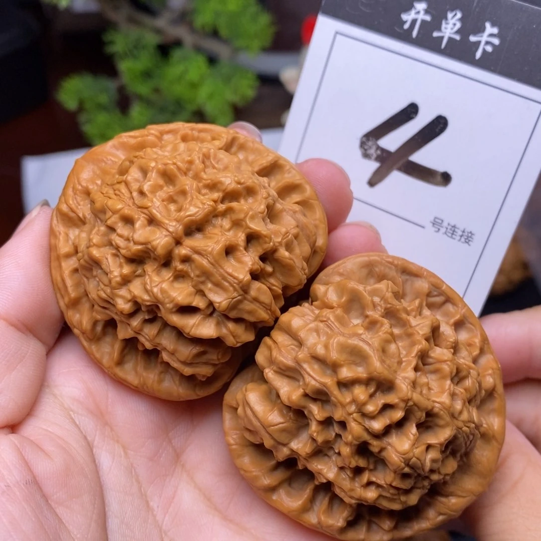 文玩核桃把件4官帽5.0