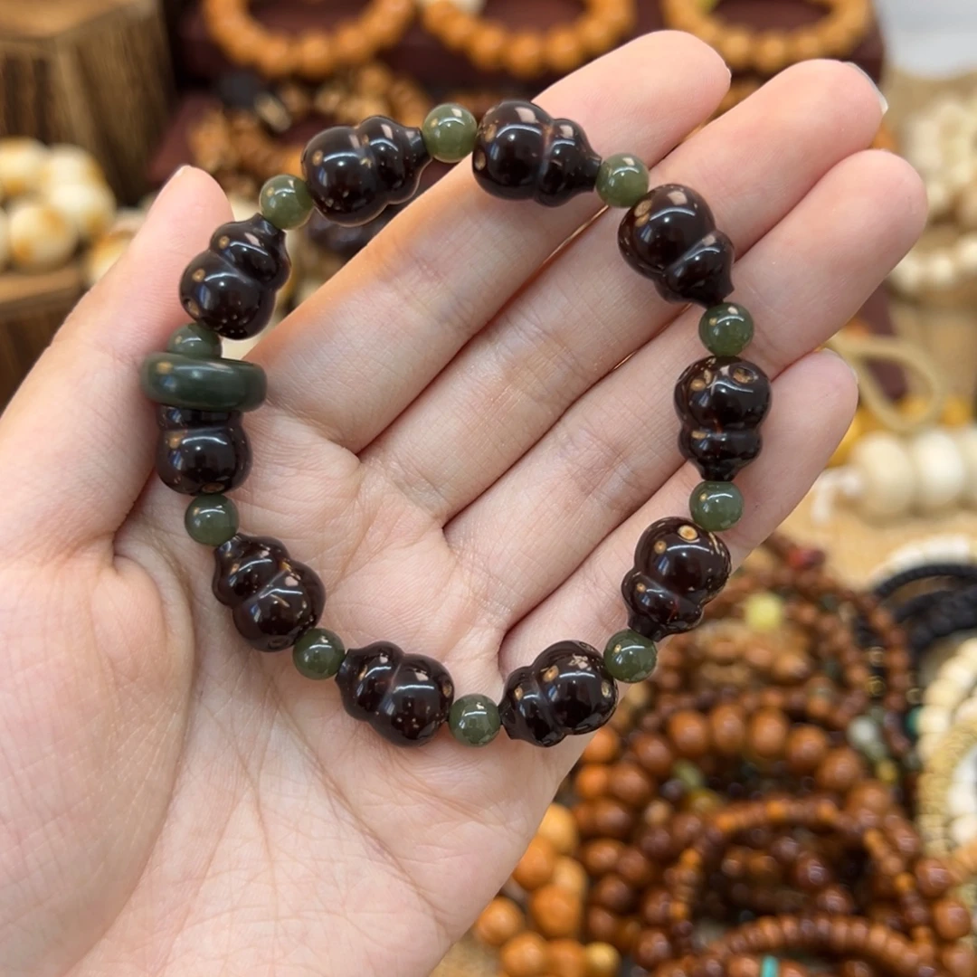 手串紫金鼠葫芦手串搭配