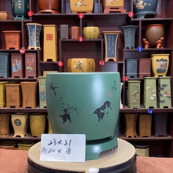 紫砂花盆紫砂艺术