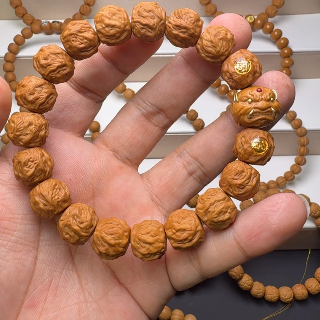 文玩核桃吊坠龙蛇之变 恶僧版 全品 一等品