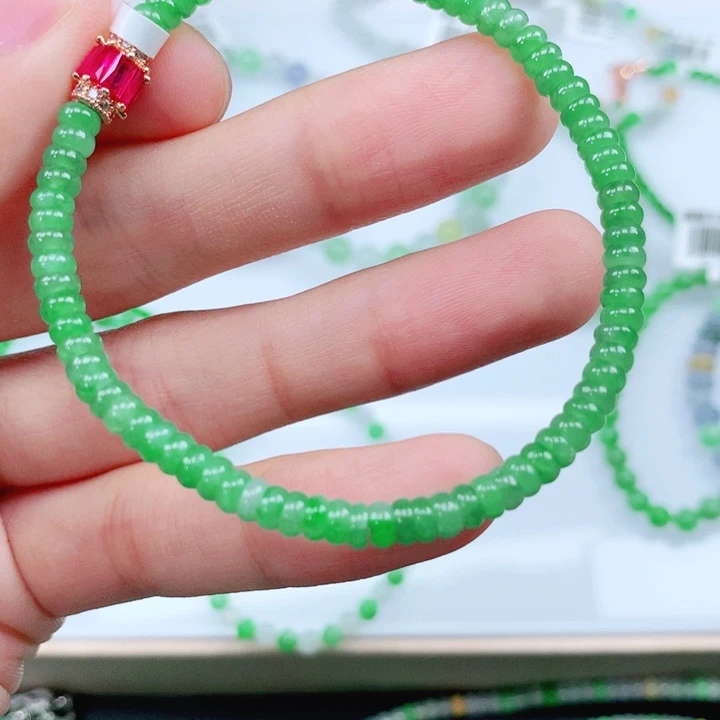 未镶嵌手链翡翠翡翠