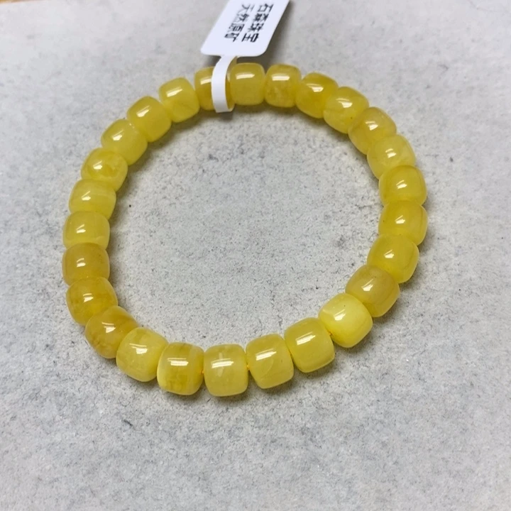 蜜蜡未镶嵌裸石串