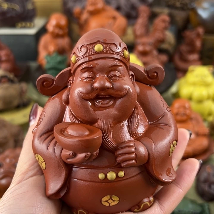 晓***峰紫砂茶宠紫砂财神