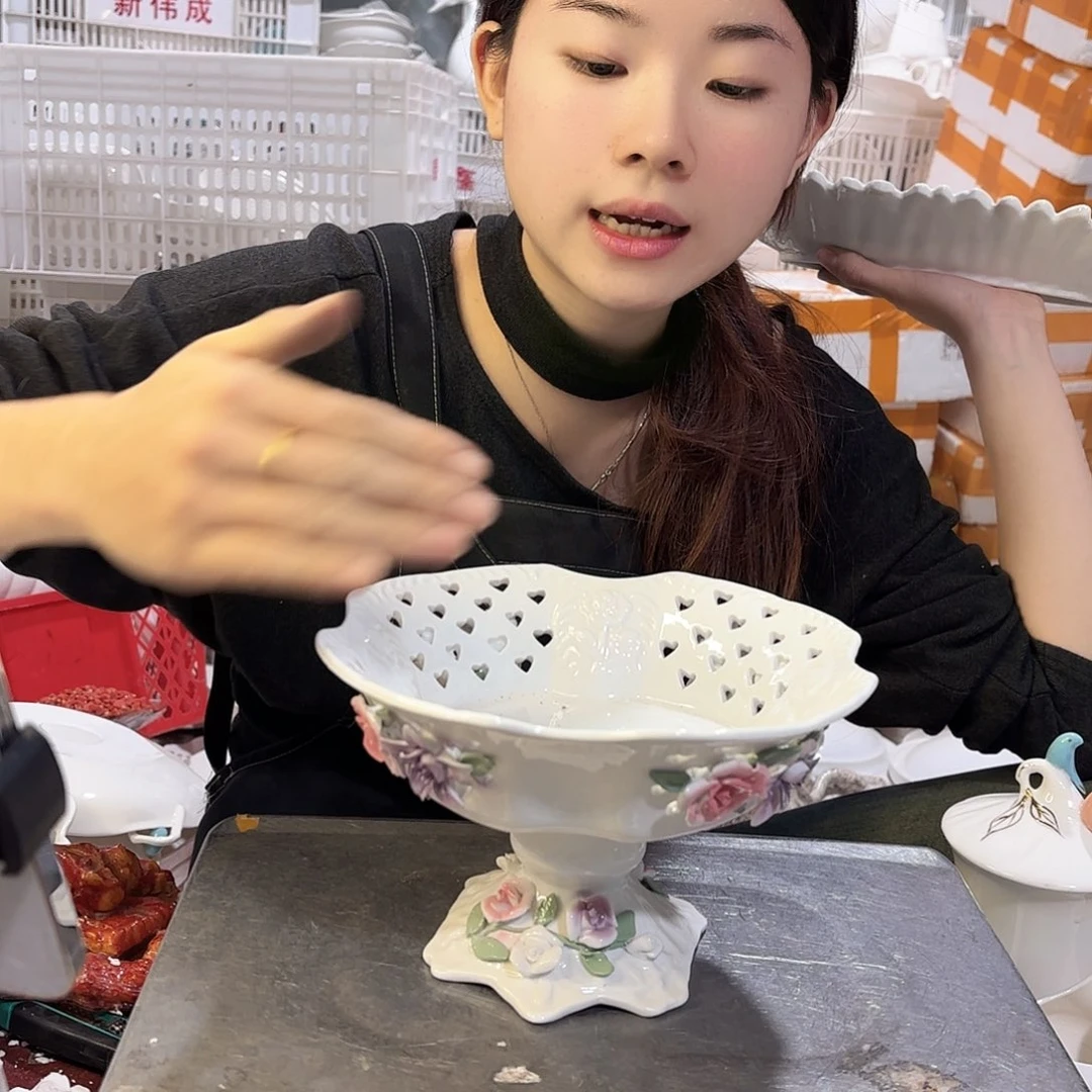 盘微瑕产品………捏花一个