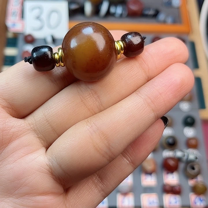 玛瑙/玉髓珠宝半成品未镶嵌半*