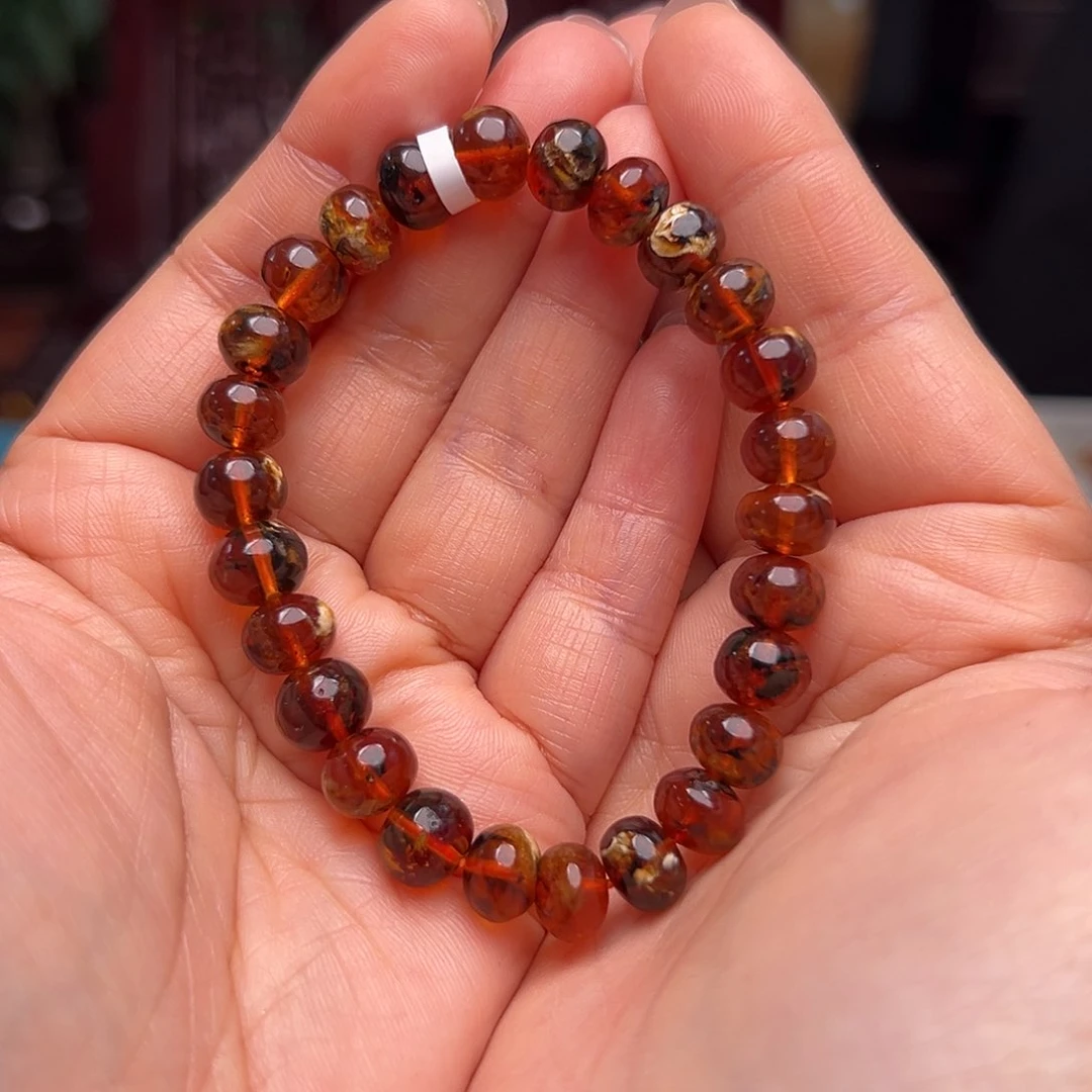 未镶嵌琥珀裸石抚顺琥珀10405九