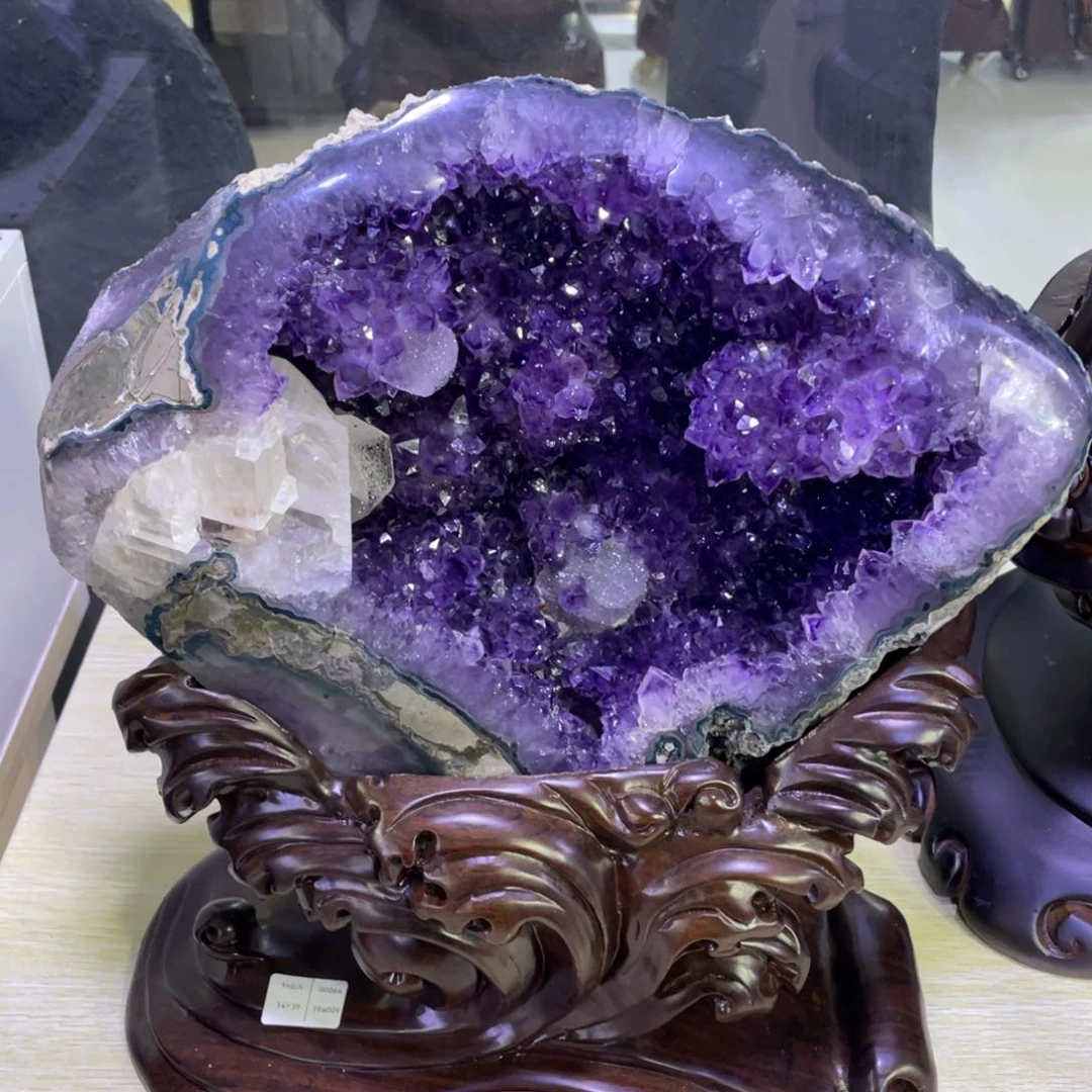 未镶嵌大型摆件（非配饰）紫晶
