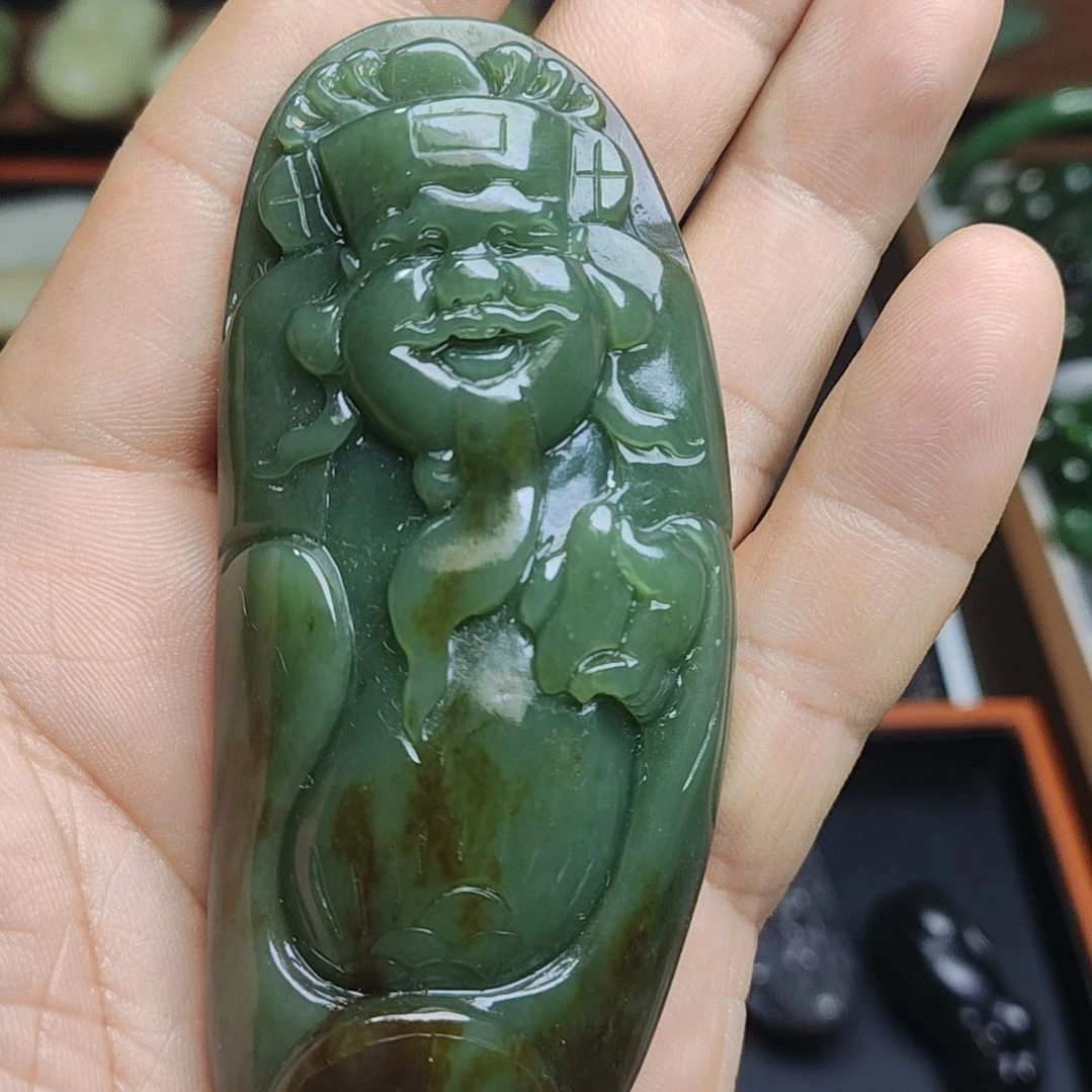 和田玉把件未镶嵌