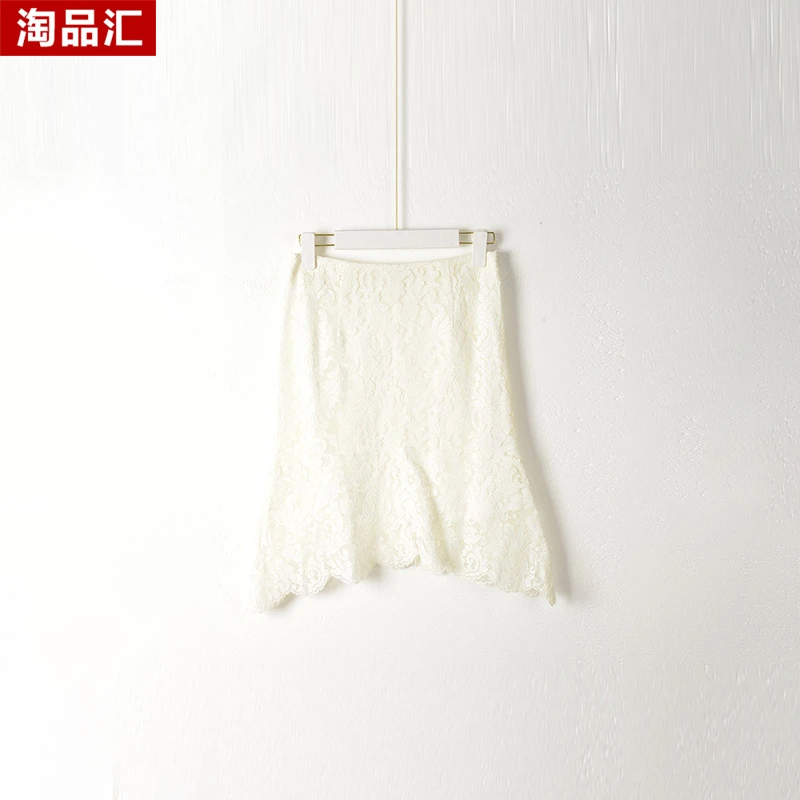 GPC3【专柜捡漏F-2】深圳高端女装YYB-半裙0571-白色大一码