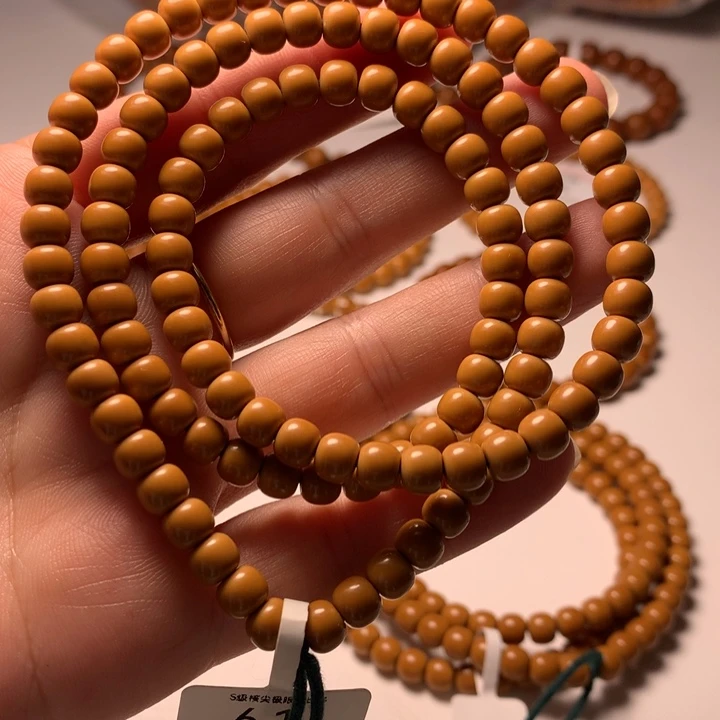 橄榄核手串/手链0.61加核尖108