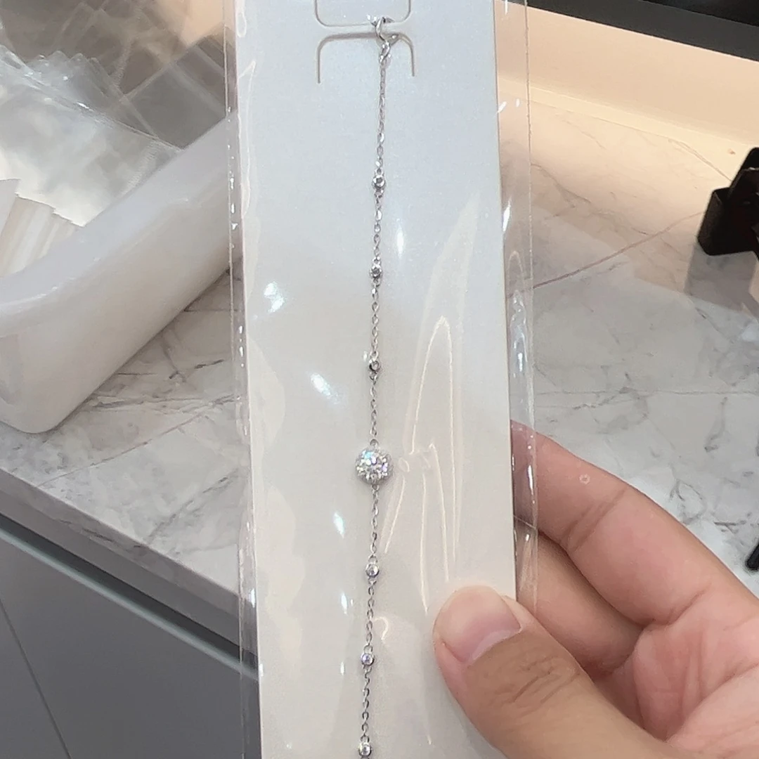 吊坠925银合成碳硅石