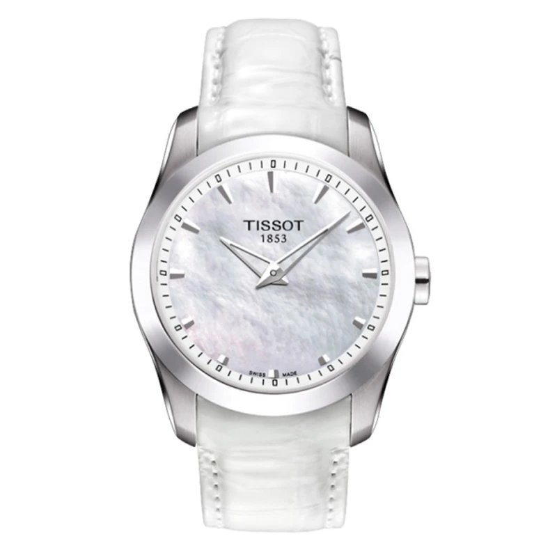 99新 Tissot/天梭 未使用库图时尚女表/K-T035.246.16.111.00