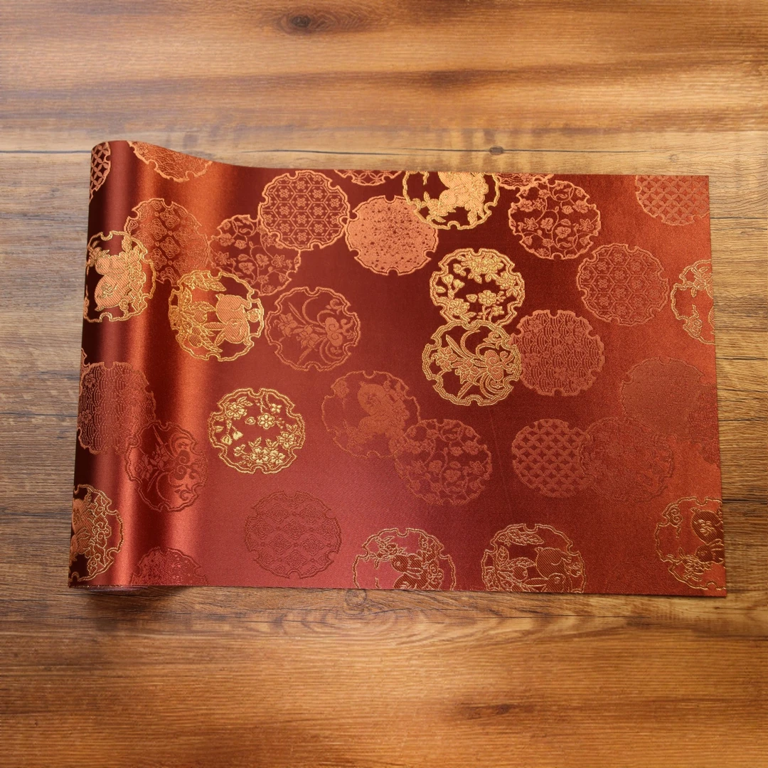 【意卿】织锦｜金兔可裁剪茶桌茶席