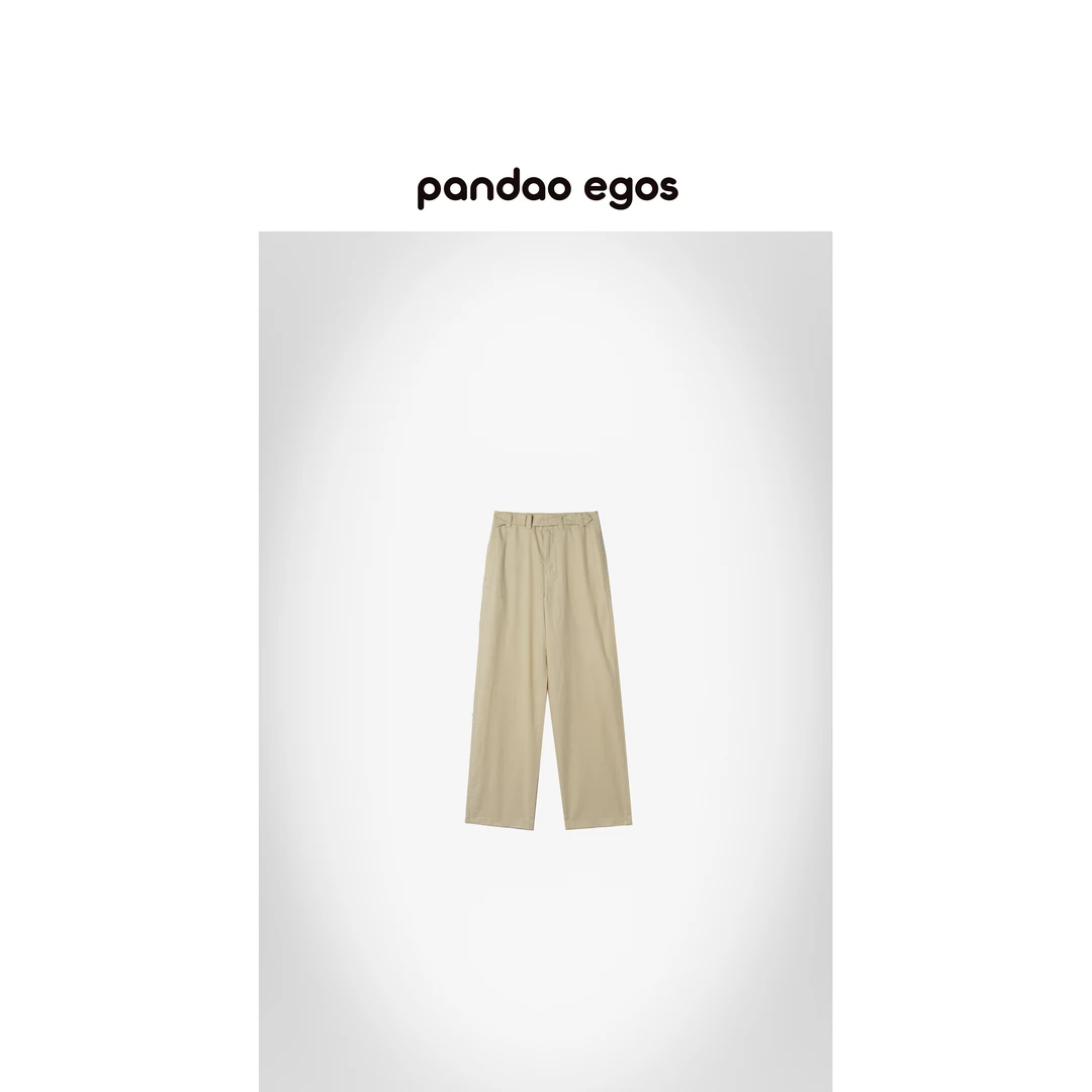 【PANDAO EGOS】舒适可调节腰带轻薄长裤