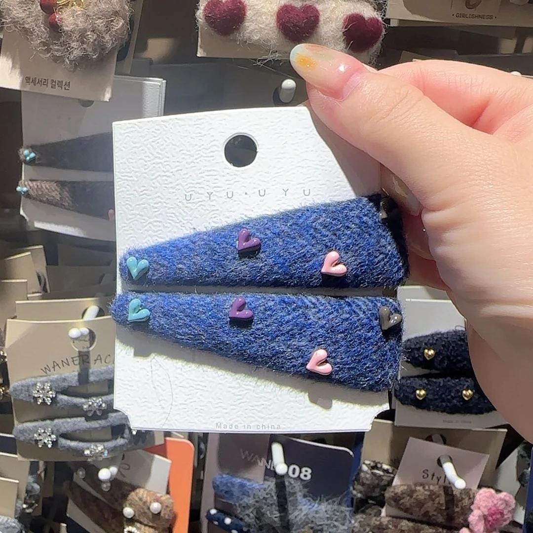 皮质非金属爱心拜拜