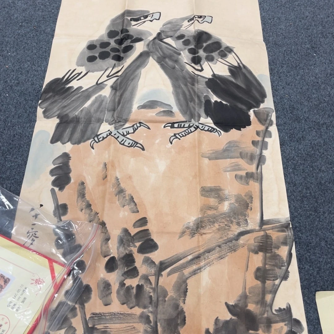 年画画作品在画里画的