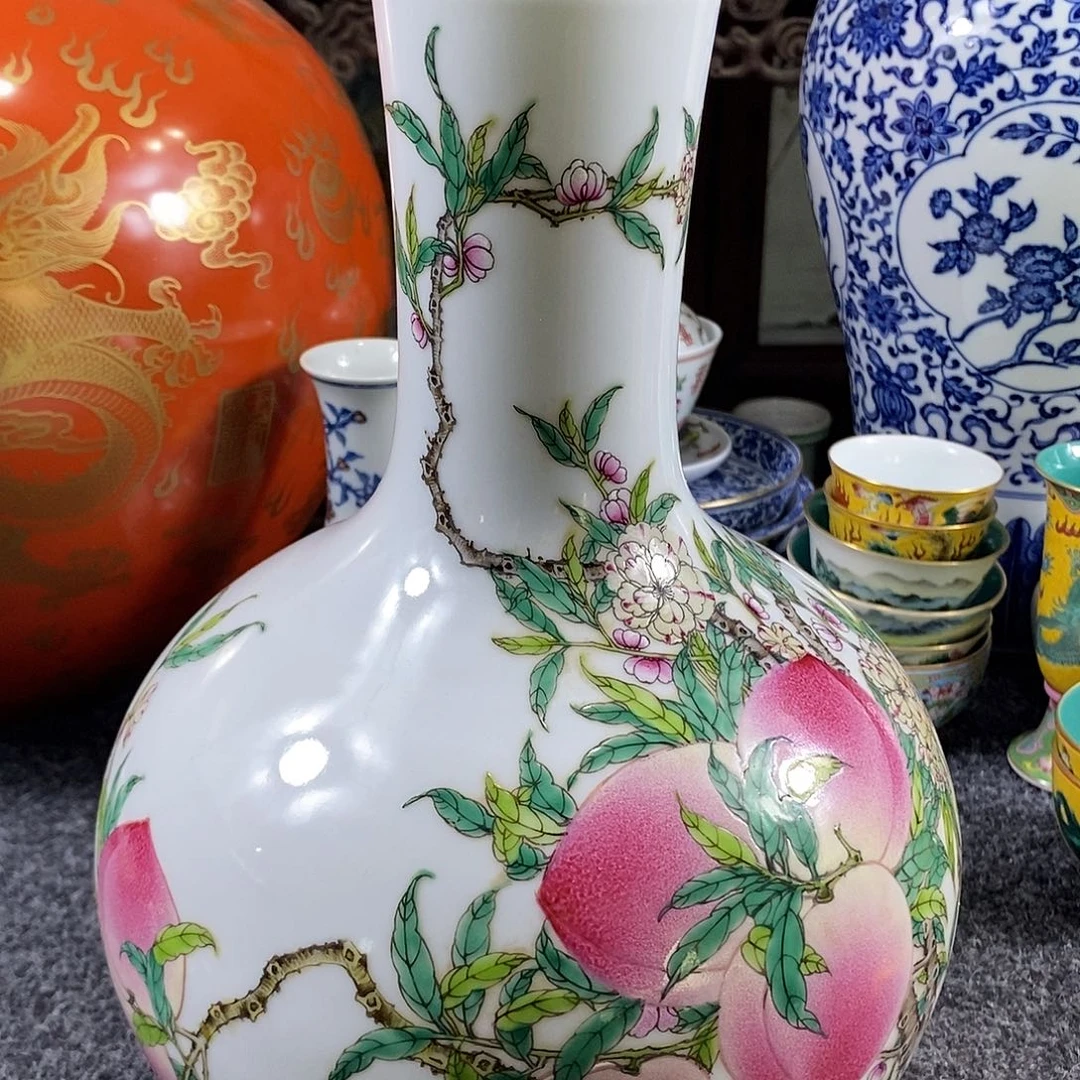 手工手绘陶瓷摆件工艺品
