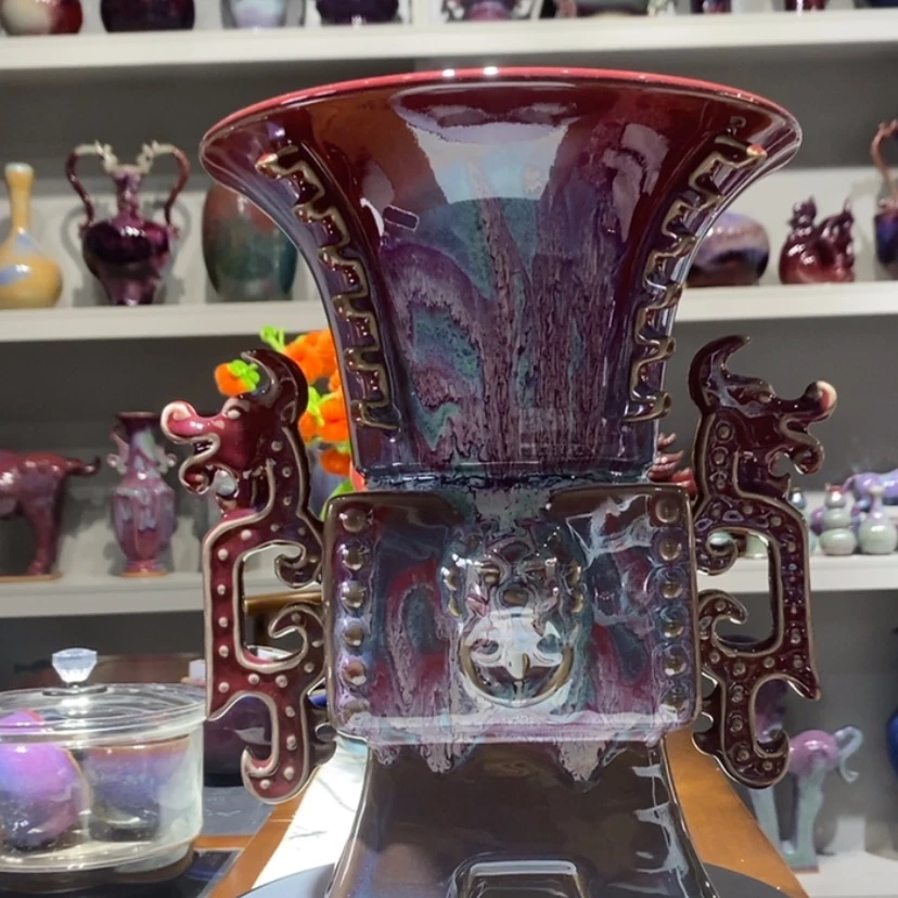 【闪购商品】瓷片钧瓷艺术作品……