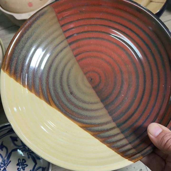 瓷片磁州窑五厂盘碗壶杯有瑕疵