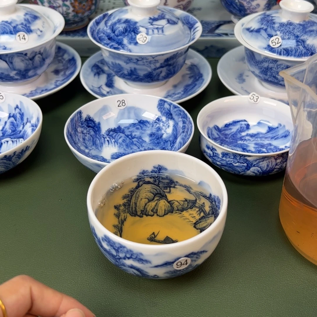 木木景德镇纯手工纯手绘茶具94