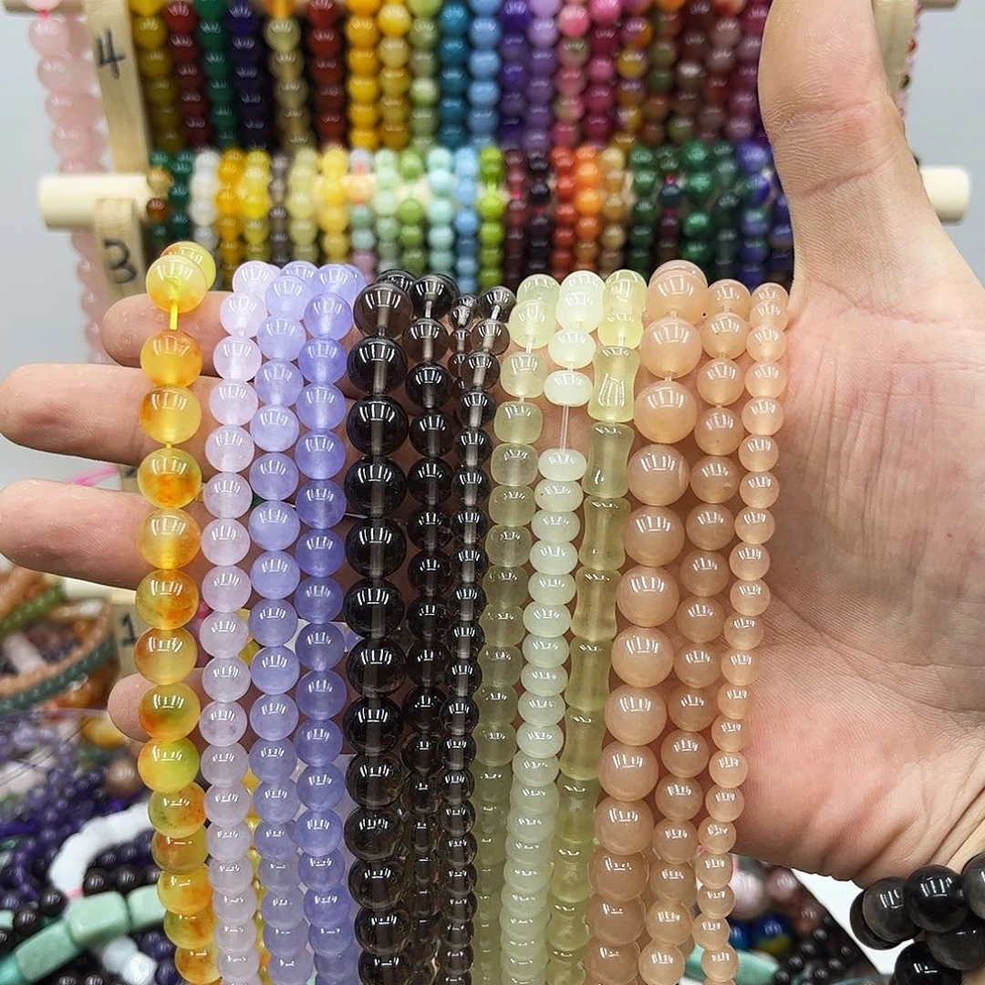 简***单未镶嵌玛瑙/玉髓珠宝半成品