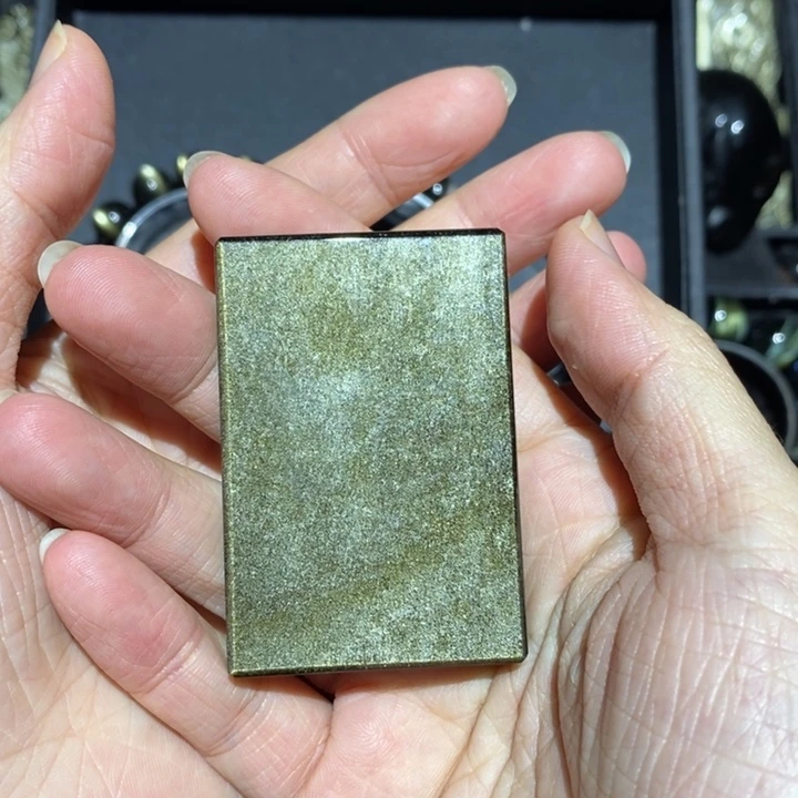 黑曜岩吊坠(不含链)未镶嵌小**刻