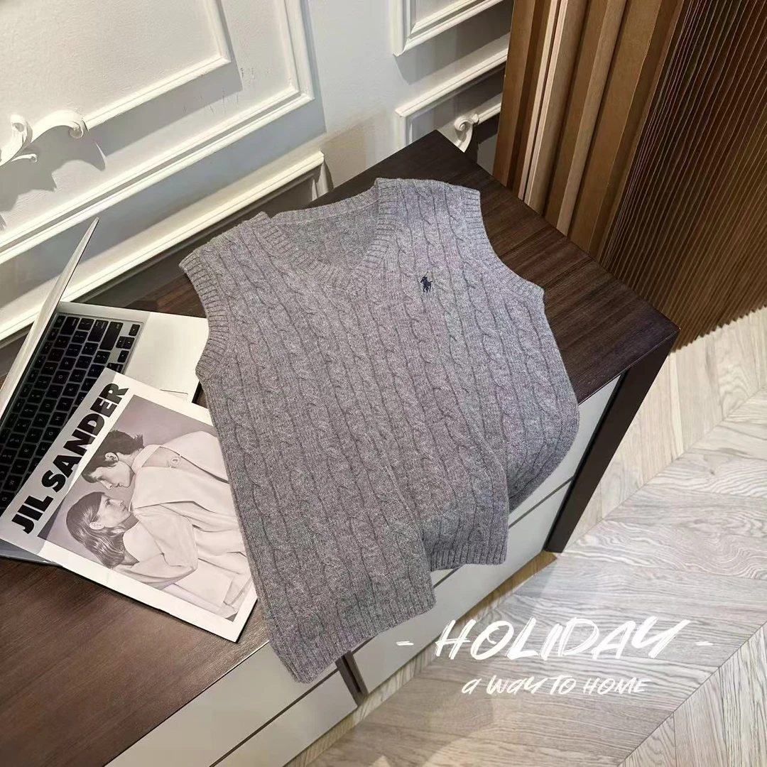 YTTRIUM LIN[小骑士马甲]羊毛毛衣针织衫（不能机洗甩干）40107