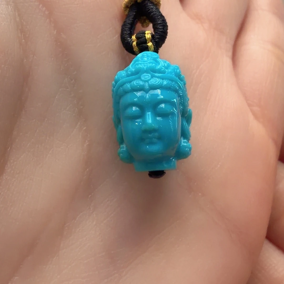 绿松石未镶嵌颈饰