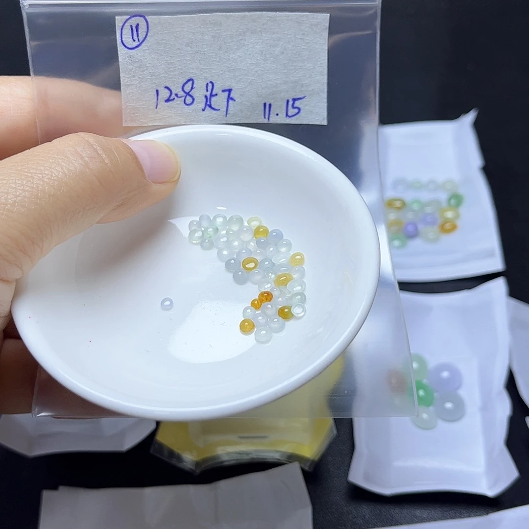 人***下定制翡翠未镶嵌不退