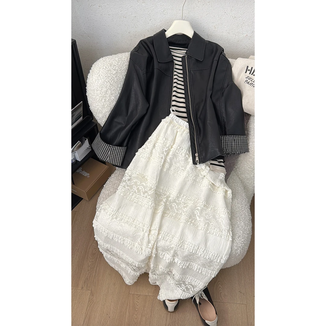 苏安家｜“仙本那”巨仙巨显瘦层叠蕾丝仙女蕾丝裙小白裙半身裙