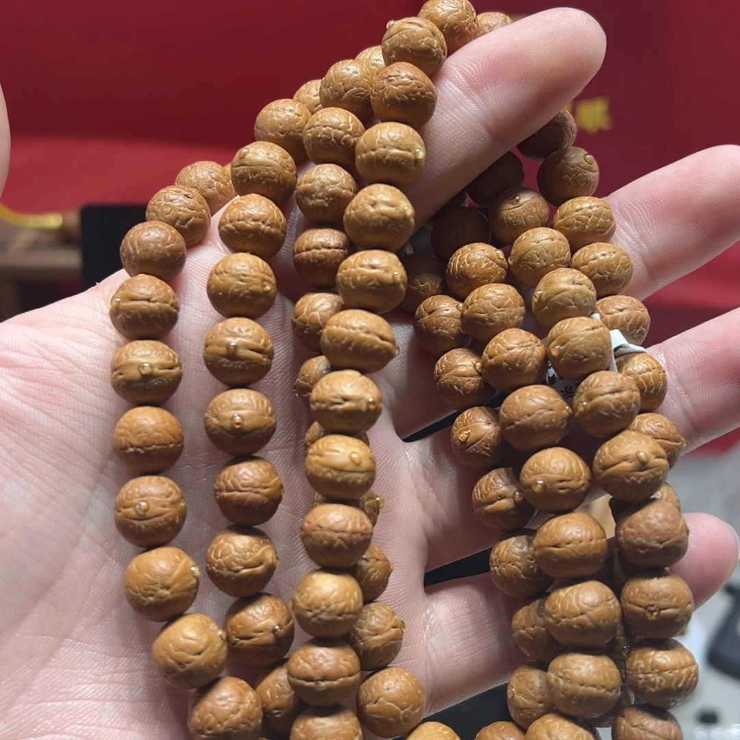 手串凤眼菩提10.5mm尼泊尔凤眼菩提108