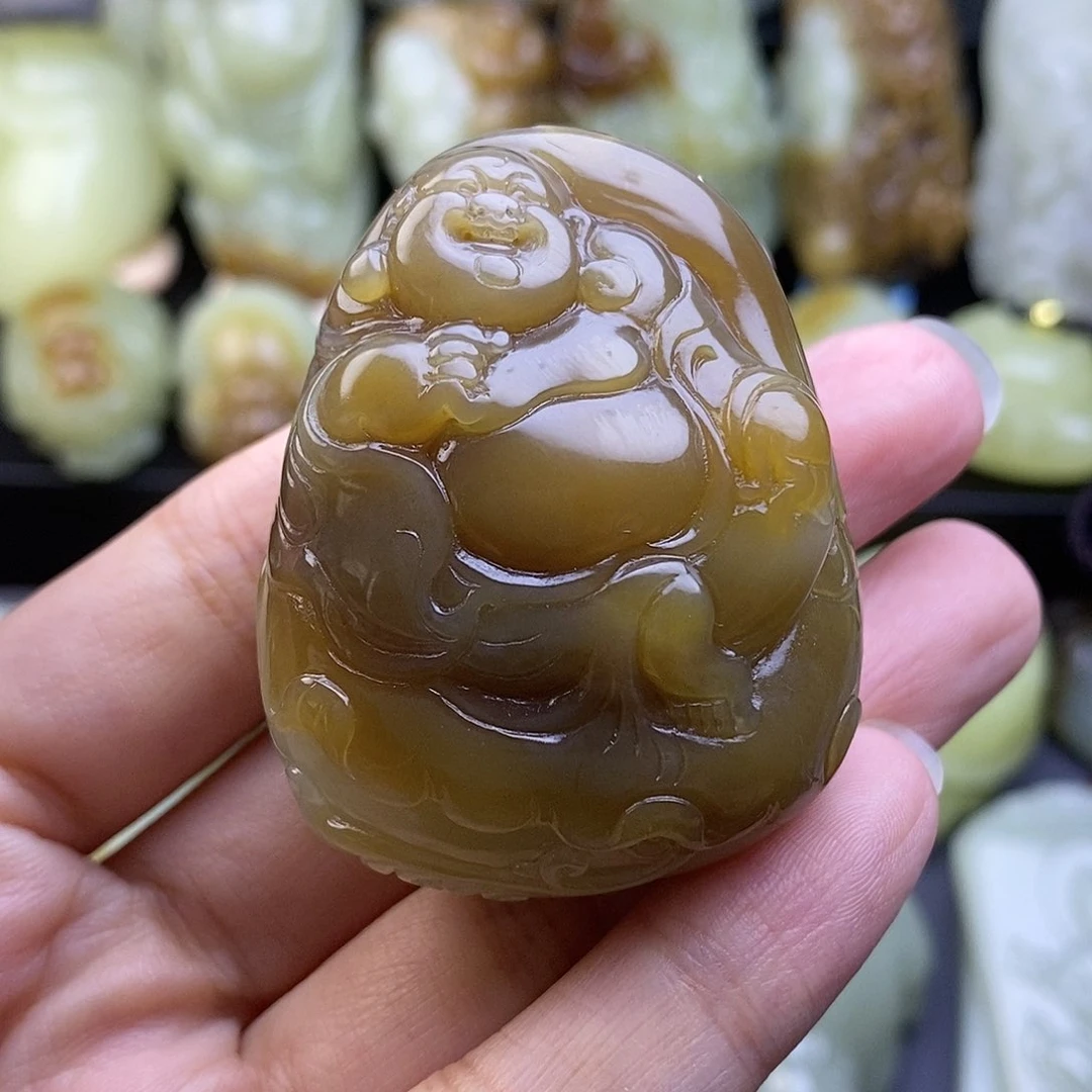未镶嵌和田玉把件