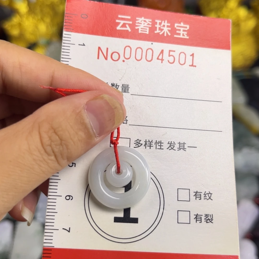 翡翠未镶嵌吊坠(赠链)10