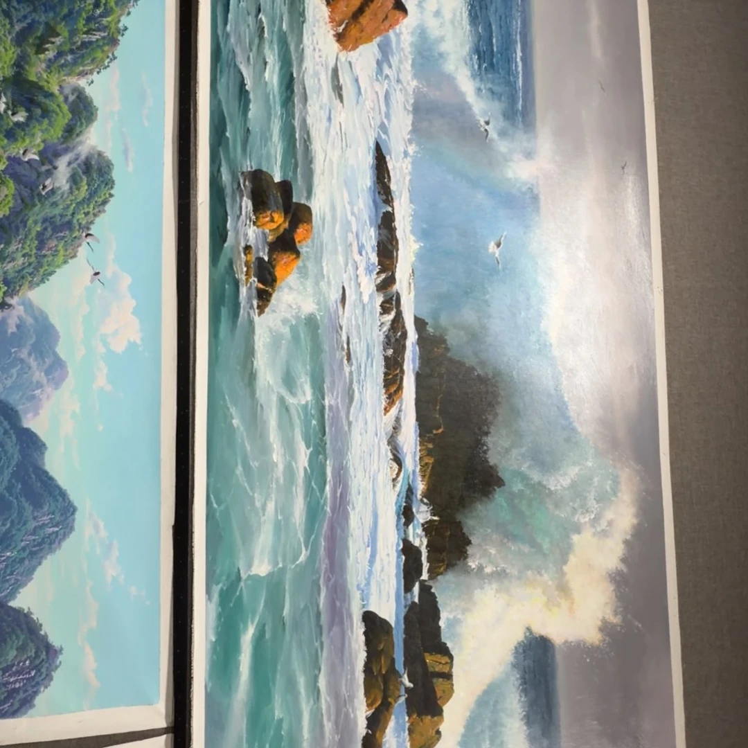 油画加油加油努力加油努力