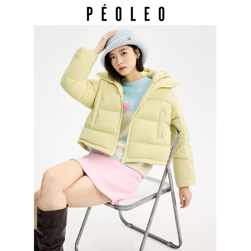 飘蕾2025冬新款90鸭绒保暖厚款休闲短款羽绒服女DJ0105602