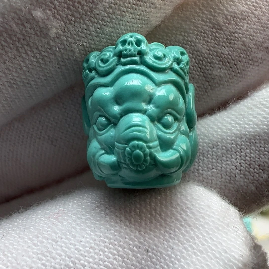 绿松石未镶嵌配饰15.1mm