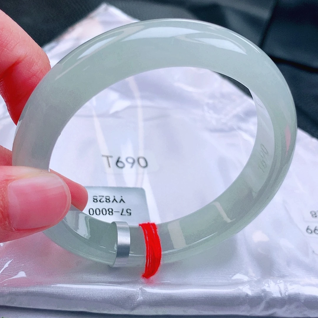 翡翠未镶嵌手镯缅甸天然a货翡翠手镯