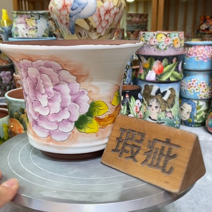 景德镇艺术手绘作品