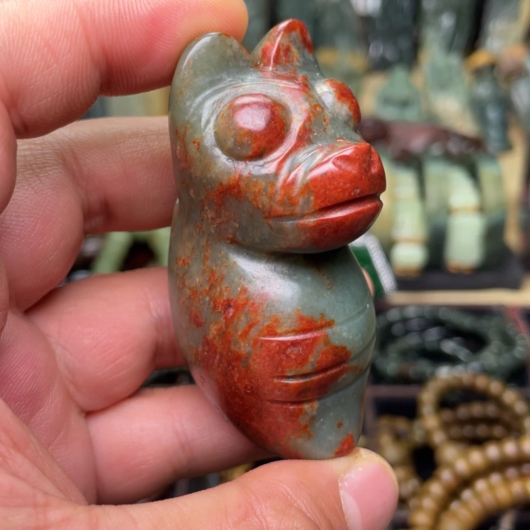 岫岩河磨玉（透闪石质玉）未镶嵌颈饰