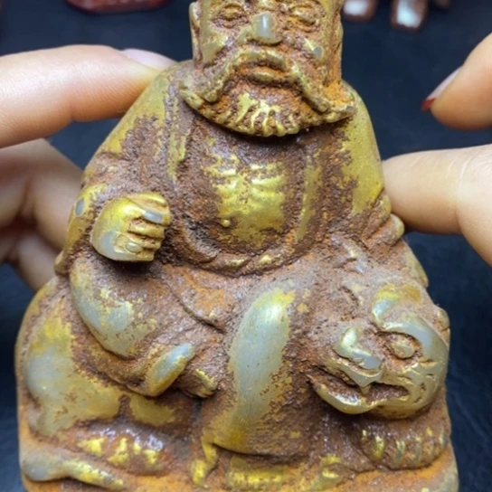 白玉菩提吊坠摆件