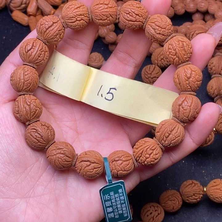 秦岭龙纹桃核17颗