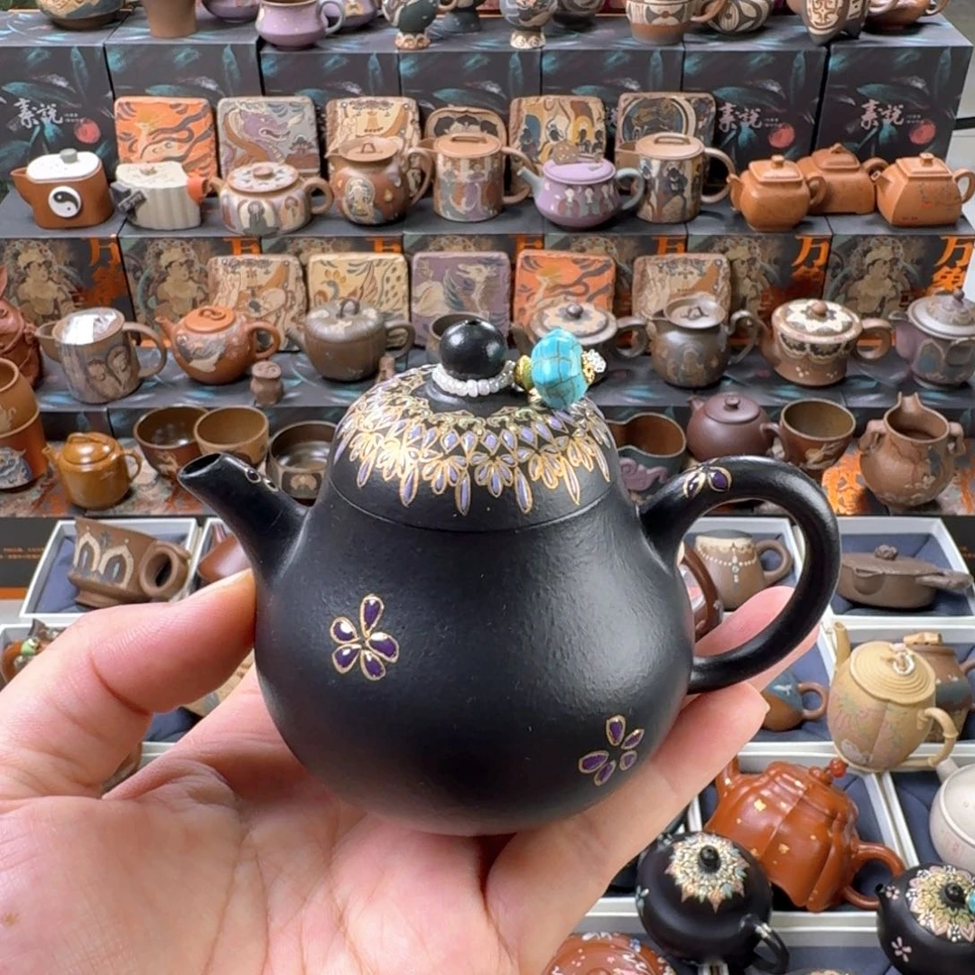茶壶紫砂150cc原矿精工半手