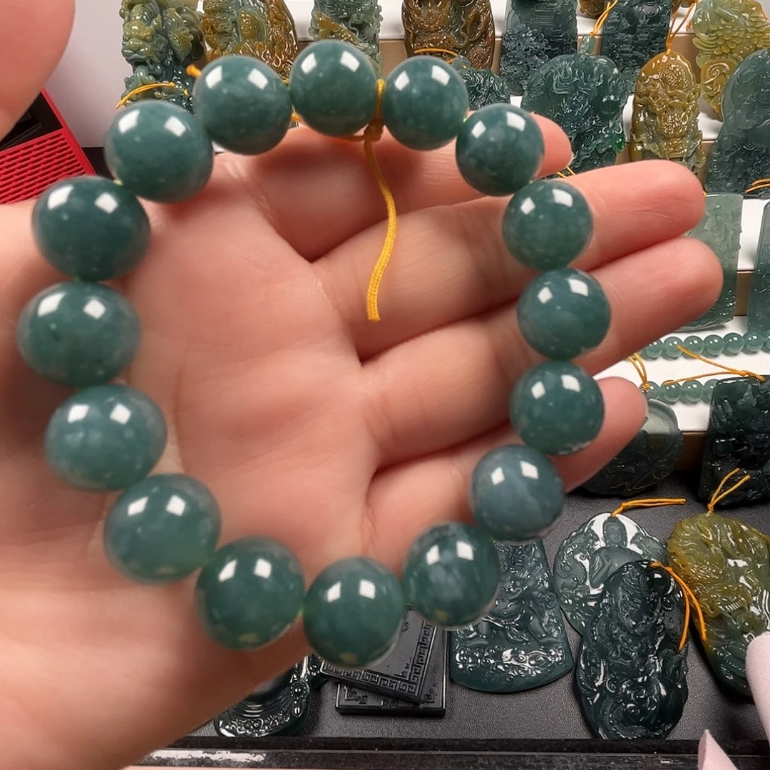 翡翠未镶嵌项圈纯天然A货翡翠吊坠666