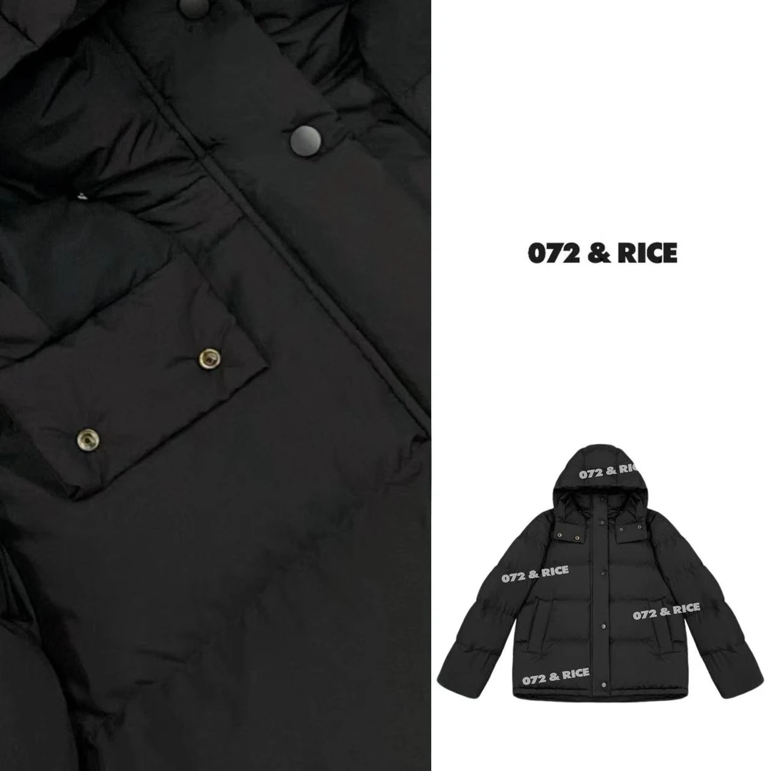 072 & RICE【LU家五格】秋冬休闲连帽长袖95鹅绒外套 ZX-KLF2513201