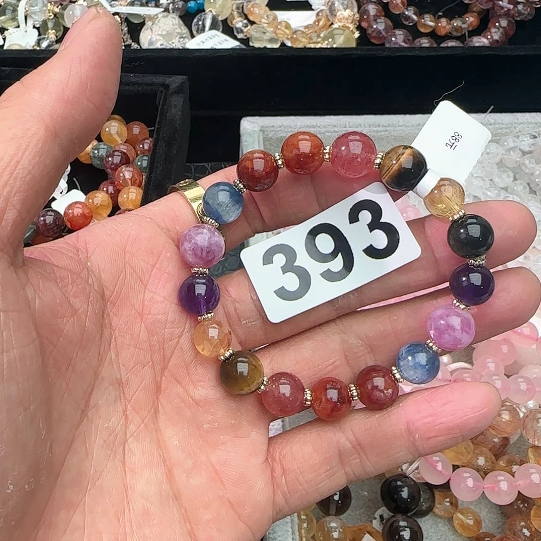 水晶手链未镶嵌393多宝