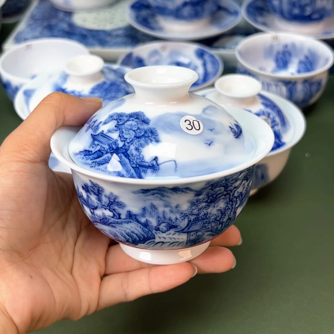 木木景德镇纯手工纯手绘茶具30